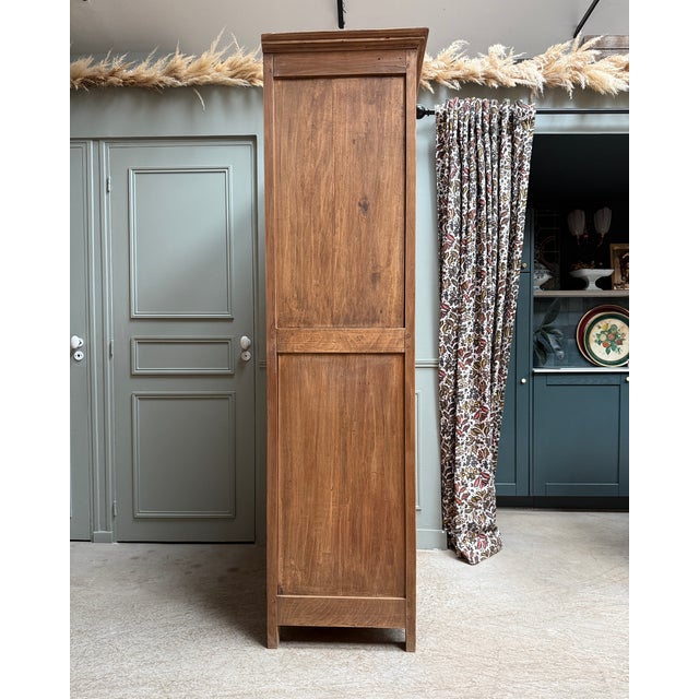 Parisian Wardrobe with Hanging Space, 1940s For Sale - Image 6 of 12