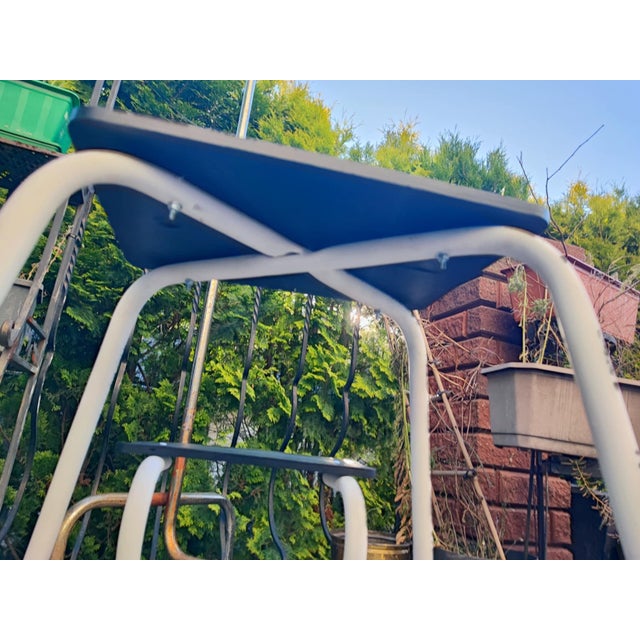 1950s Art Deco Folding Steps, 1950s For Sale - Image 5 of 7