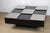 Mid-Century Modern Vintage Coffee Table in Lacquered Wood and Aluminum, 1970s For Sale - Image 3 of 16