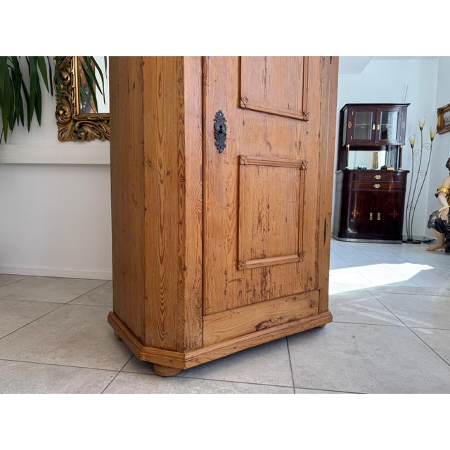 Tyrolean Baroque Biedermeier Farmhouse Cupboard Baroque Cupboard For Sale - Image 14 of 18