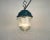 Industrial Soviet Bunker Pendant Light in Blue, 1970s For Sale - Image 10 of 13
