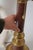 Large Hollywood Regency Leather and Brass Table Lamp, 1960s For Sale - Image 10 of 18