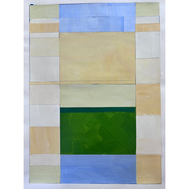 Discover the allure of contemporary art with this stunning 18x24" original collage painting, expertly crafted to bring...
