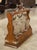 19th Century 3-Bottle English Oak and Silver Plated Locking Decanter Set For Sale - Image 16 of 18
