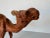 Vintage Leather Camel Sculptures – A Pair/ Sold For Sale - Image 9 of 11