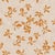 Sample - Floating Petals Wallpaper by Susan Hable in Orange, White and Tan For Sale