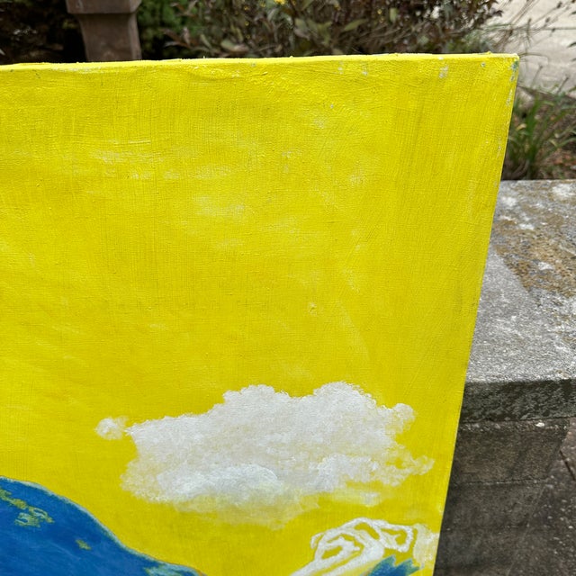 2010s Anatolii Varvarov Between the Clouds 2010 Original Oil Painting Ukraine For Sale - Image 5 of 18