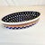 1980s Vintage Arts & Crafts Americana Boho Chic Boleslawiec Pottery Oval Baker Serving Dish - 4th of July For Sale - Image 11 of 11