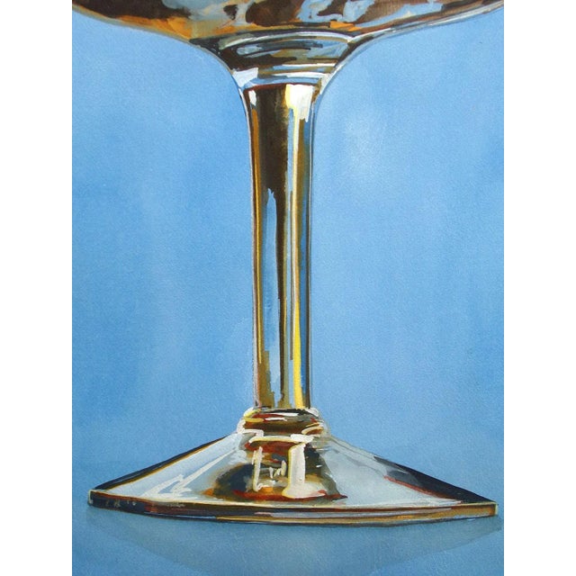 Darrell Hill "Sundae Treat" Original Watercolor Painting on Paper Unframed For Sale - Image 4 of 6