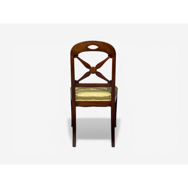 Guillaume Grohé, Kidney Shaped Desk and Chair, Leather, Bronze, France, 19th C. For Sale - Image 15 of 18