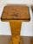 Gorgeous Pair Art Deco Plant Sculpture Stands Burl Wood For Sale In Miami - Image 6 of 6