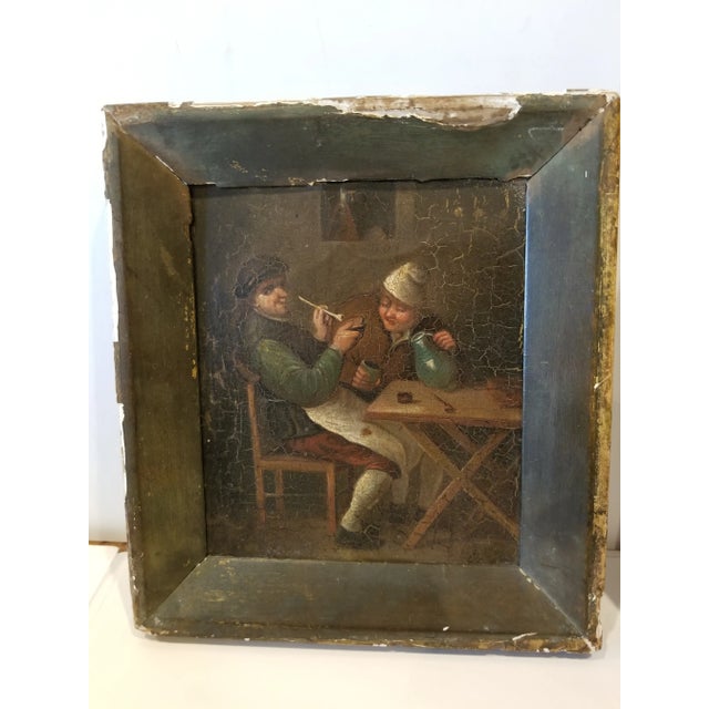 Early 19th Century Early 19th Century Dutch Paintings - a Pair For Sale - Image 5 of 8