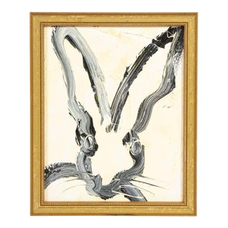 2015 Hunt Slonem Bunny Acrylic Painting For Sale