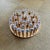 Hollywood Regency Hollywood Regency Glass and Brass Ceiling Light from Ernst Palme Palwa, Germany, 1970s For Sale - Image 3 of 18