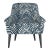 This sleek and fully upholstered accent chair can be combined with complementary ottoman to be the perfect fit for any...