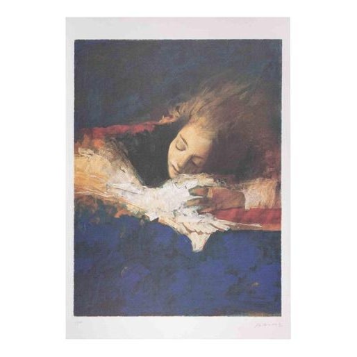 Contemporary Alessandro Kokocinski, Night Dreams, Lithograph, 1990s For Sale - Image 3 of 3