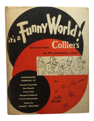Collier's 1943 "It's a Funny World Cartoons" Book