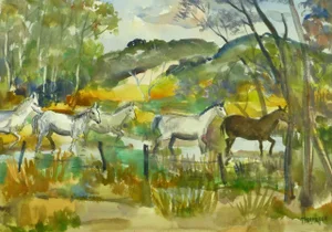 Hourrégne, Chevaux