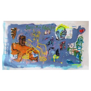 Jazzu, Punch, Mixed Media For Sale