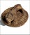 Brown Vintage Sewer Tile Naive Folk Art Pottery Pig Beast Sculpture For Sale - Image 8 of 8