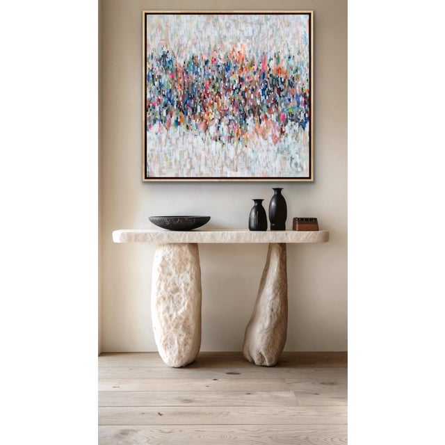 Abstract Framed Original Abstract Painting Titled Hot Spot For Sale - Image 3 of 12