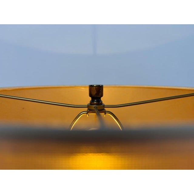 1980s Brass and Acrylic Table Lamps, 1980s, Set of 2 For Sale - Image 5 of 13