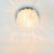 Large Mid-Century Flower-Shaped Glass Flush Mount from Limburg, Germany, 1970s For Sale - Image 4 of 10