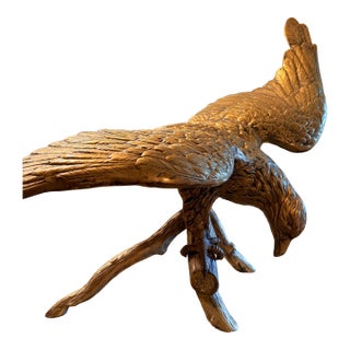 Large Scale, Brass Vintage American Bald Eagle For Sale
