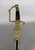 Naval officer's saber, Prairial model, Year XII Empire, 19th century. Oval pommel decorated with a vegetal wreath, knuckle...