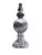 1990s 1990s Large Weathered Resin Finial Statue French Country Architectural Decor 19.5" For Sale - Image 5 of 7