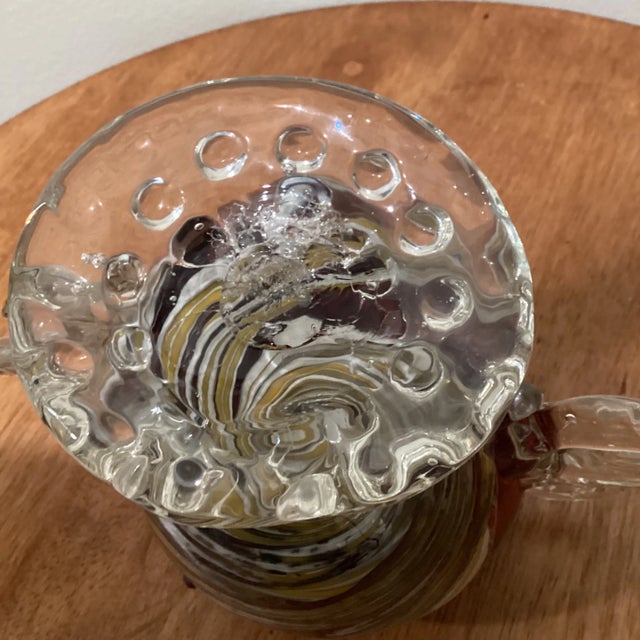 Antique Stevens & Williams Stourbridge Art Glass Blown Vase Circa 1880 For Sale - Image 11 of 13