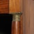 Empire Walnut Bedside Table For Sale - Image 5 of 9