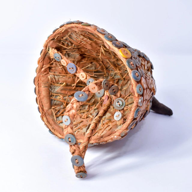 Early 20th Century Lega Bwami Society Hat For Sale - Image 10 of 10