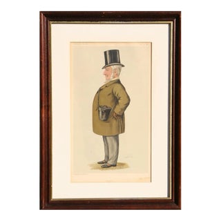 Mr. Matthew Dawson - Men of the Day, Leslie Matthew Ward (Spy) Vanity Fair Lithograph For Sale
