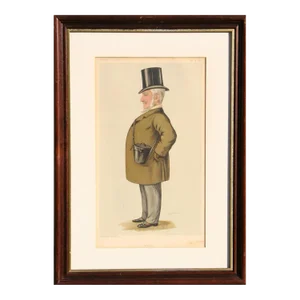 Mr. Matthew Dawson - Men of the Day, Leslie Matthew Ward (Spy) Vanity Fair Lithograph