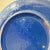 Mid-Century Round Table Planter Bowl of Ceramic in Blue Glaze For Sale - Image 4 of 5