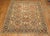 Antique Persian Heriz Karadja Square Oriental Rug - 8'3" x 9' For Sale In New York - Image 6 of 6