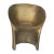 Gold Metallic Moon Armchair by Tokujin Yoshika for Moroso 62cm x 62cm x 74cm This piece has an attribution mark, I am sure...