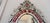 Glass Mid-20th Century Cranberry Venetian Mirror For Sale - Image 7 of 8