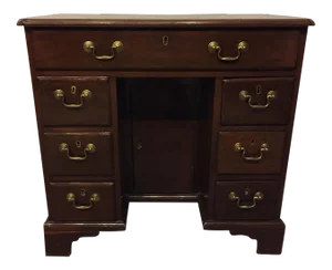 George III Mahogany Kneehole Desk