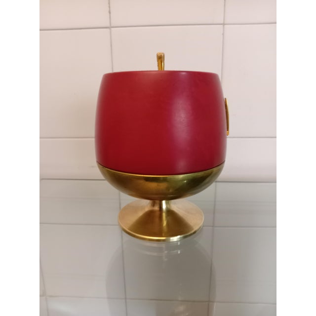 Ice Bucket by Aldo Tura for Napoleon, 1960s For Sale - Image 4 of 7