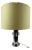 Table Lamp in Chrom Glass from Kaiser, 1960 For Sale