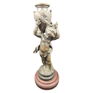 Late 20th Century Vintage French Bronze Sculpture of Psyche by Auguste Moreau