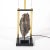 Metal Mid-Century Rectilinear Black Lacquer & Brass Pyrite Specimen Table Lamp For Sale - Image 7 of 11