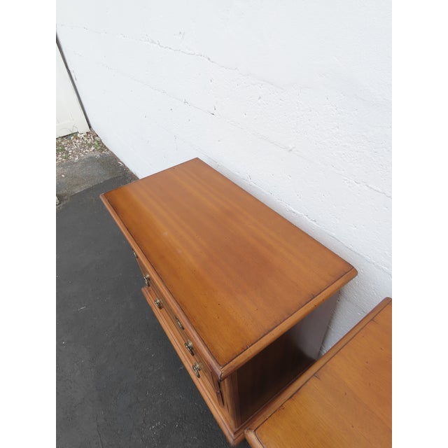 Tommy Bahama Costal Pineapple Design Large Nightstands Side End Tables 6435 For Sale - Image 11 of 18
