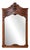 Large Vintage Oak Fireplace Mirror, 1940 For Sale