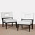 Armchairs by Christian Liaigre for Holly Hunt, 1990, Set of 2 For Sale - Image 9 of 9