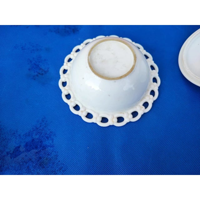 Art Deco Porcelain Sugar Bowl, 1930s For Sale - Image 3 of 6