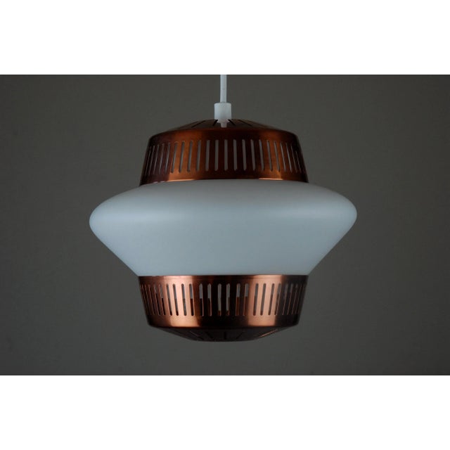 Opal Arch Pendant Lamp by Svend Aage Holm-Sørensen for Warm Nordic, 1950s For Sale - Image 4 of 13