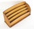 Vintage tabletop wood letter or stationary organizer with four compartments. Good condition with surface wear from prior...